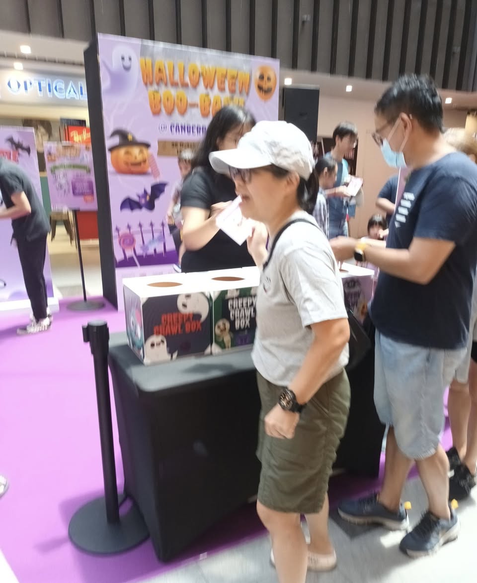 Costumes and activities at the Halloween Boo-Bash