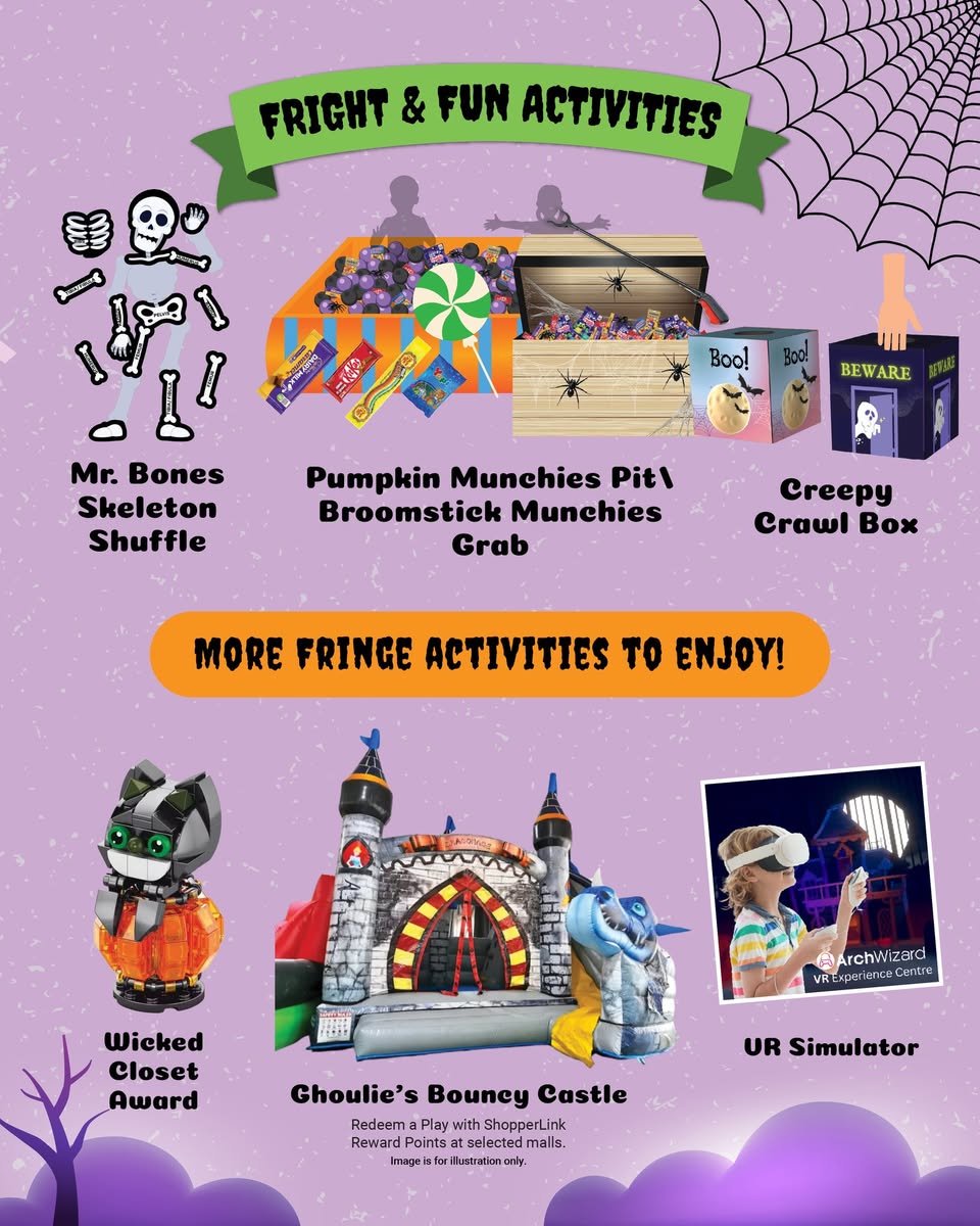 An exclusive 'Ghoul Bag' filled with freebies for event attendees
