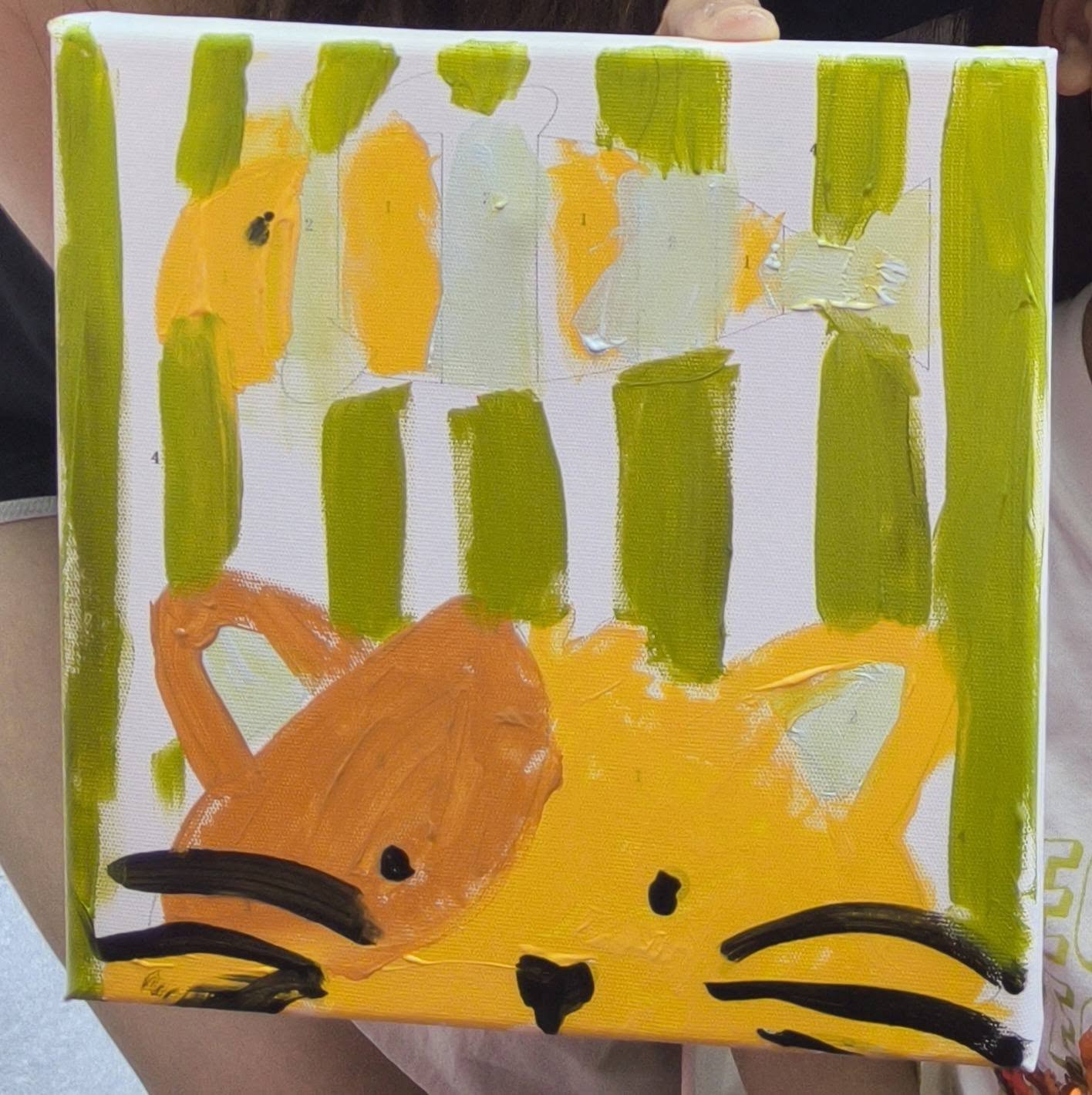 Play & Unite @ Canberra Plaza Participants Showcase Canvas Paintings