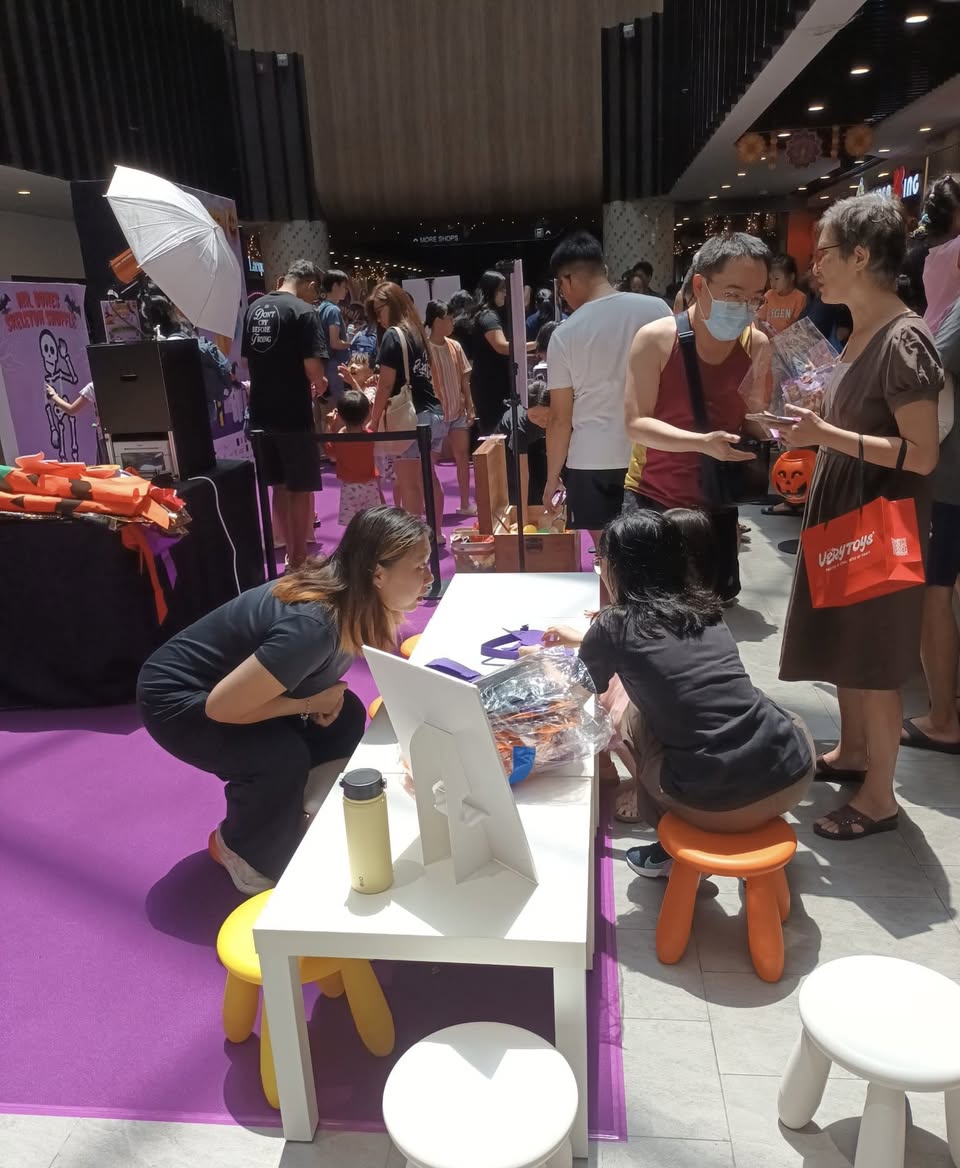Guests enjoying the Halloween Boo-Bash at Canberra Plaza