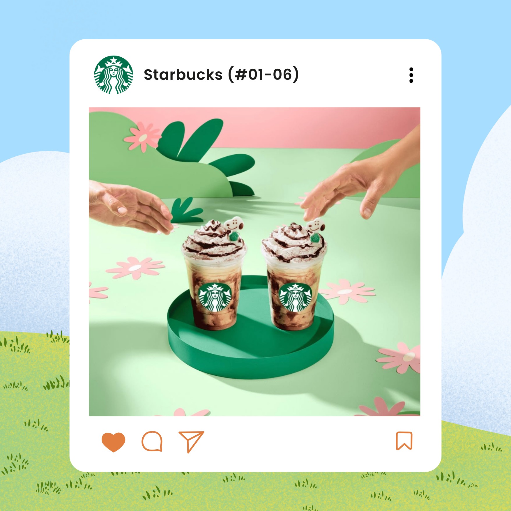 A steaming cup of coffee from Starbucks, perfect for a relaxing moment.