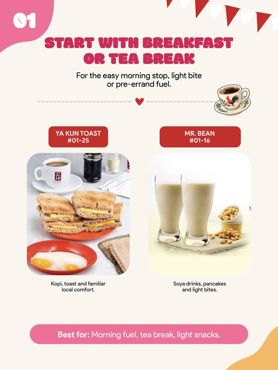 Ya Kun Kaya Toast and Mr Bean at Canberra Plaza