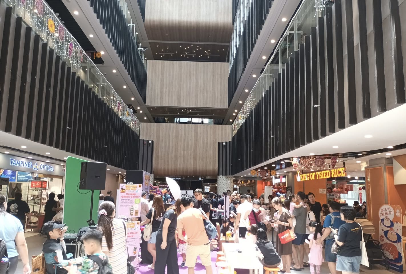 Attendees at the Halloween Boo-Bash event