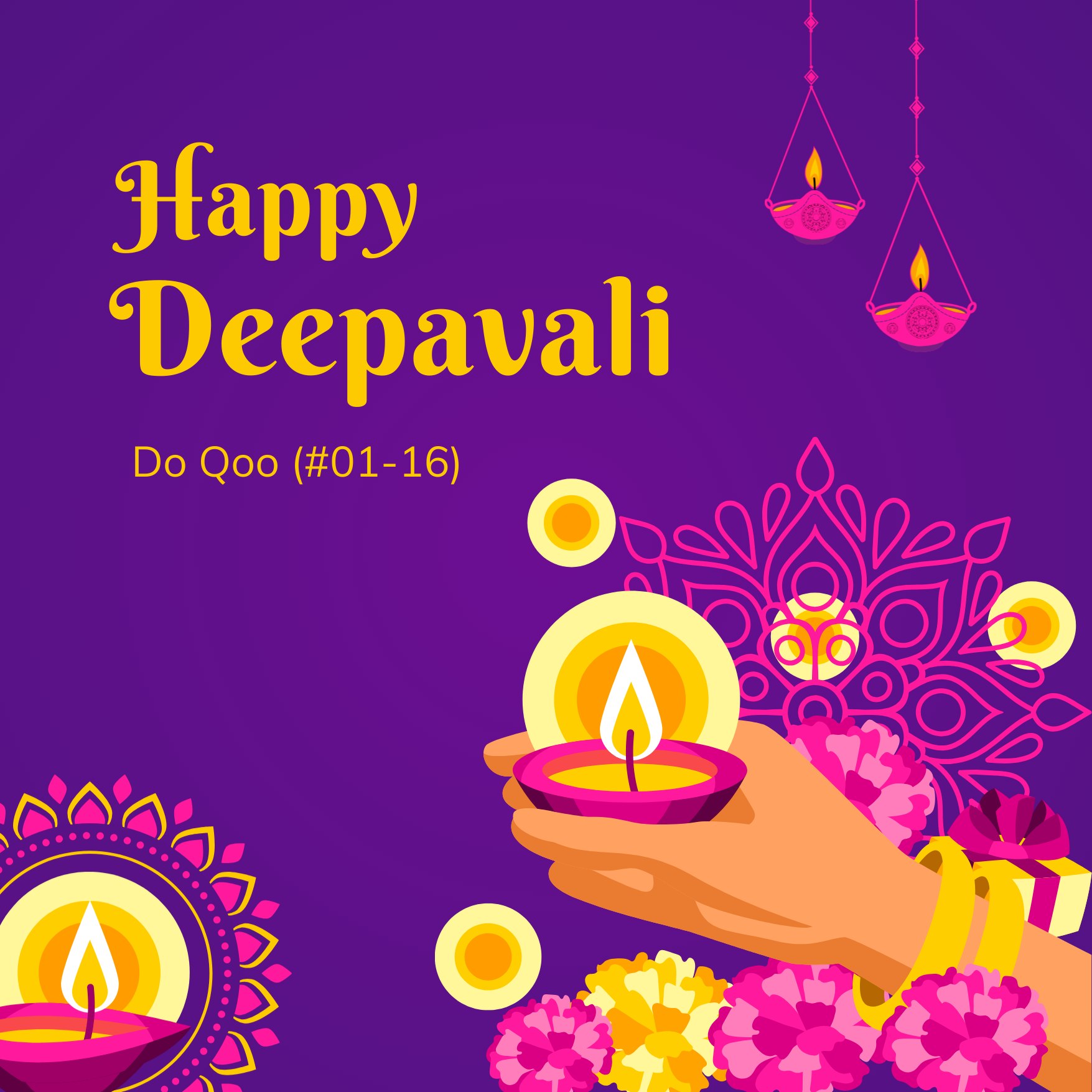 Variety of delicious treats for the Festival of Lights