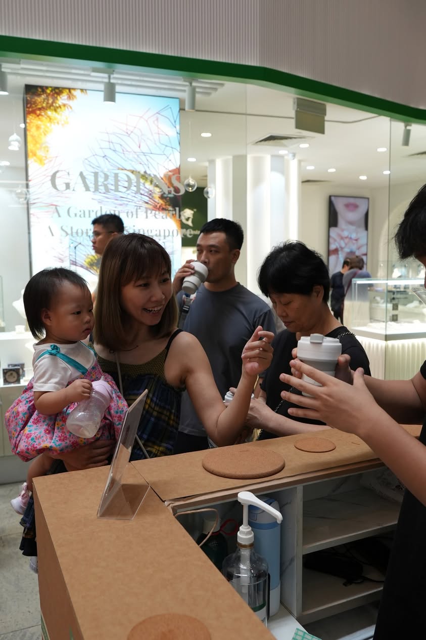 Sustainable products on display at Supermart