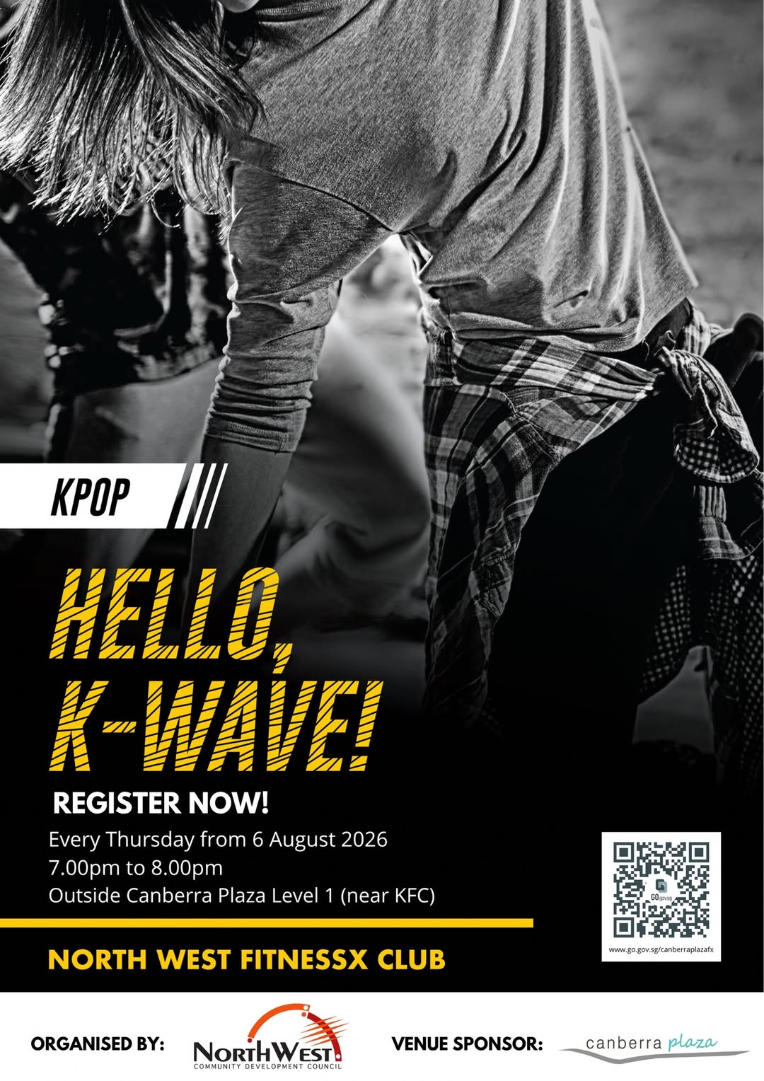 K-WAVE K-pop Fitness Sessions at Canberra Plaza Every Thursday