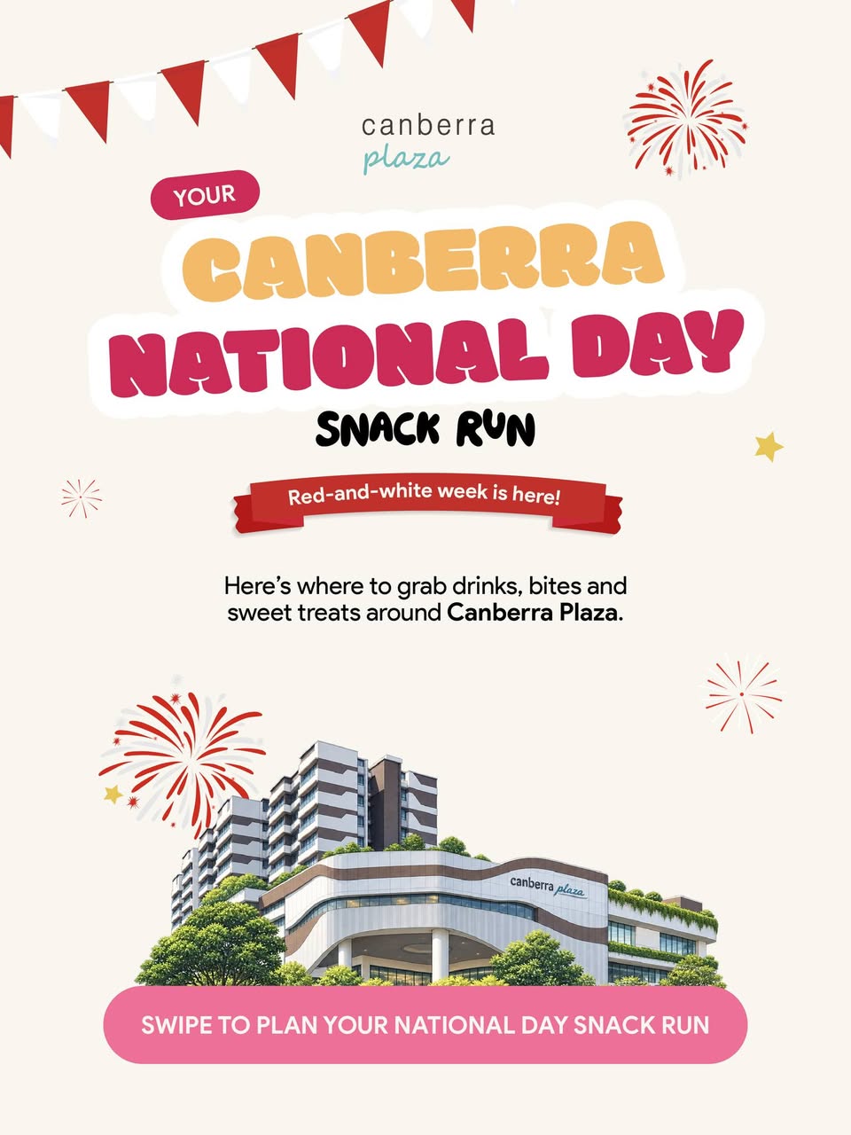 Canberra Plaza National Day Snack Run: 8 F&B Stops from Kopi to Starbucks