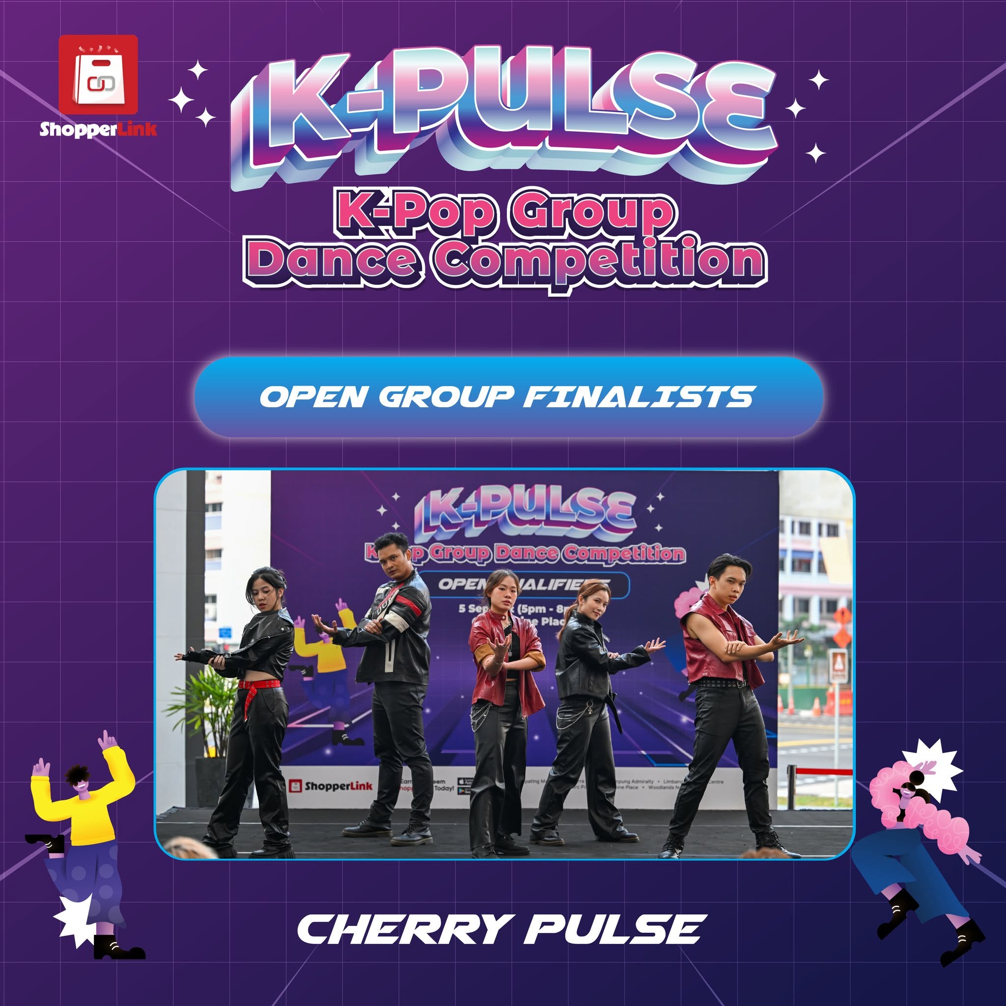 Cherry Pulse K-Pulse Open Group Finalists