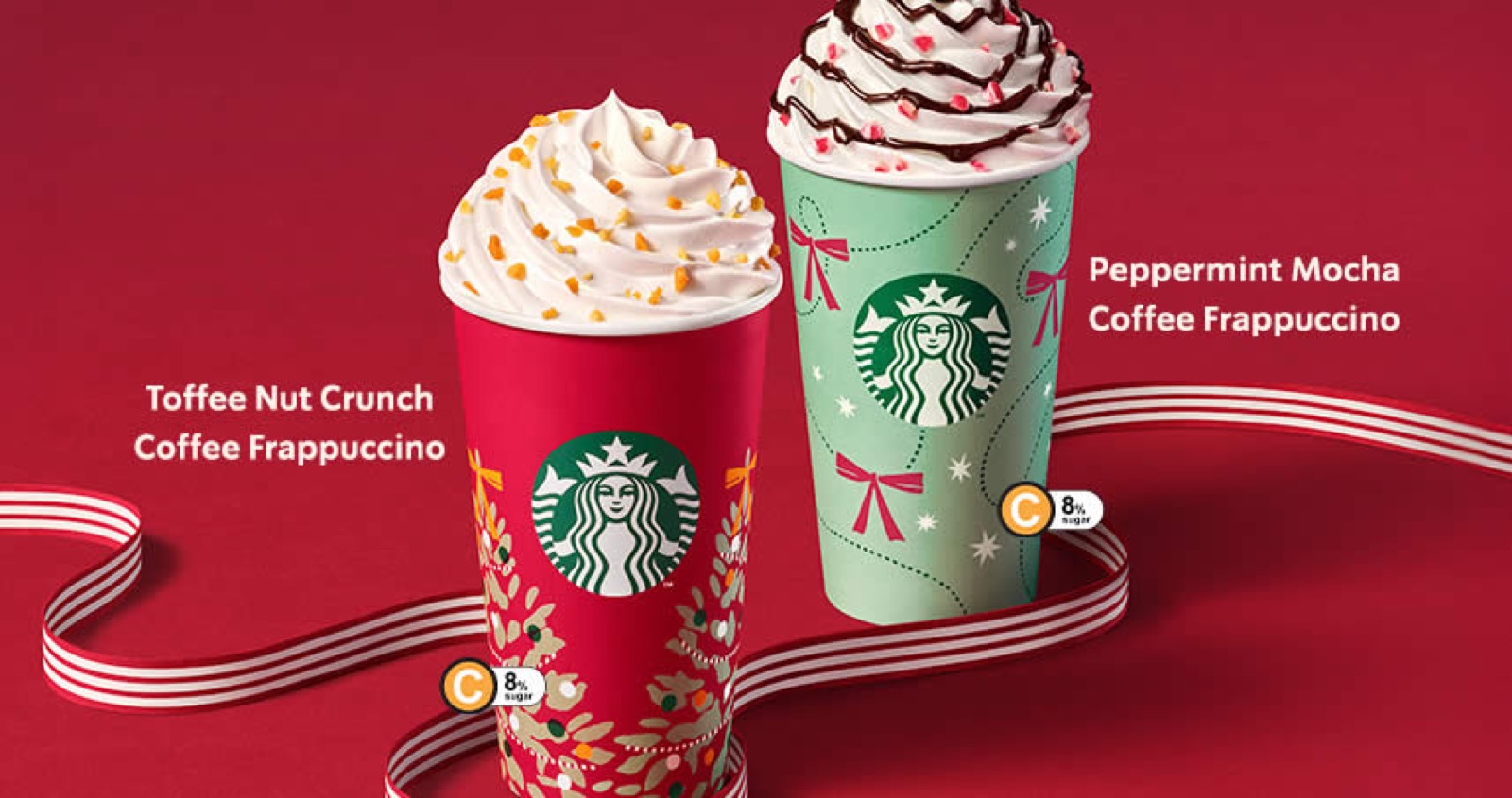 Starbucks Christmas drinks at Canberra Plaza from 28 Oct 2026
