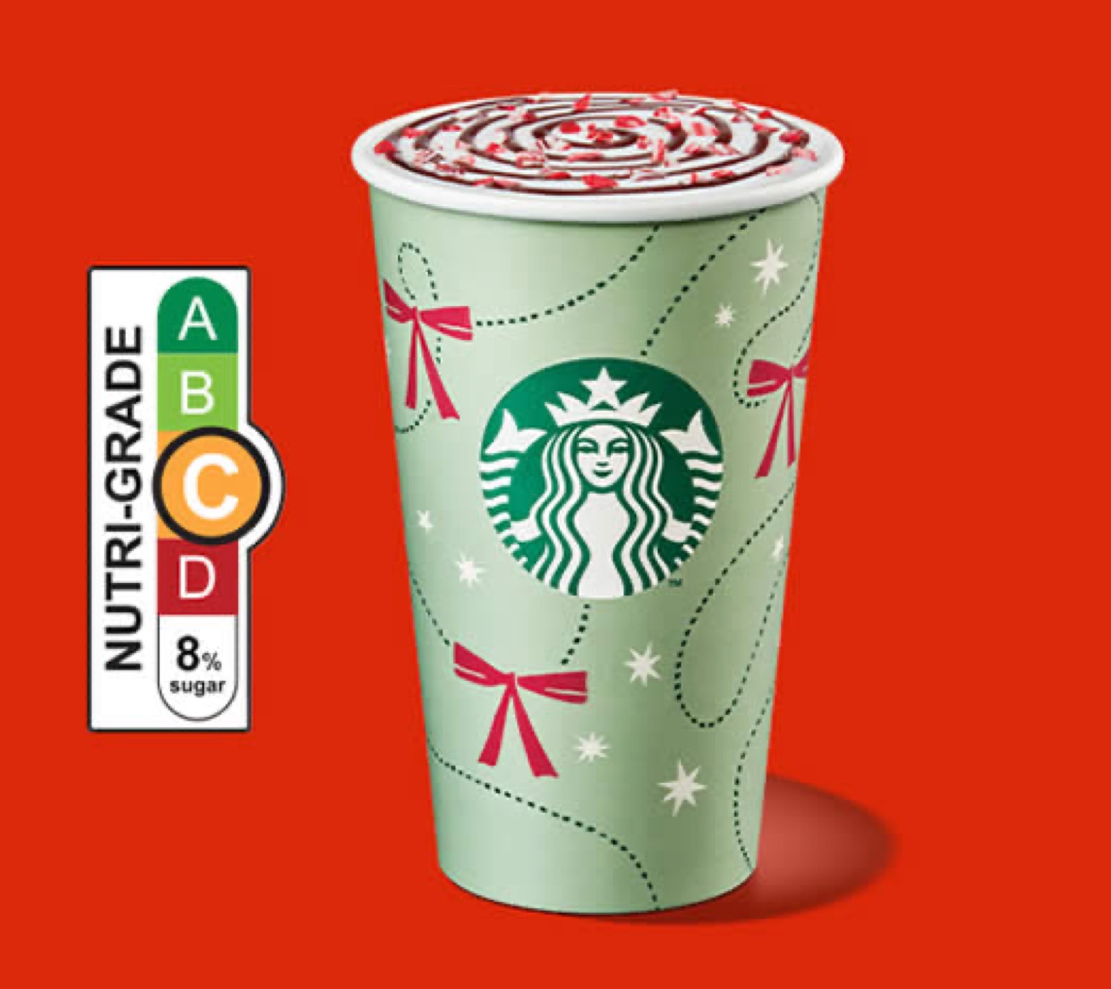 Peppermint Mocha hot drink, Starbucks Singapore Christmas 2026