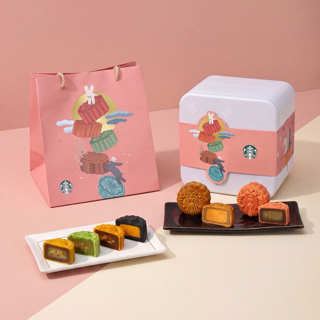 Starbucks $69.90 Mooncake Gift Box at Canberra Plaza for Mid-Autumn 2026