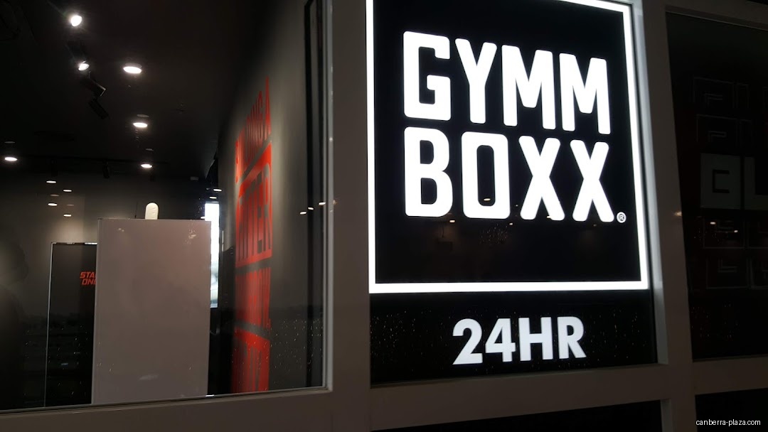 24/7 GYMMBOXX Canberra Plaza - Shop front