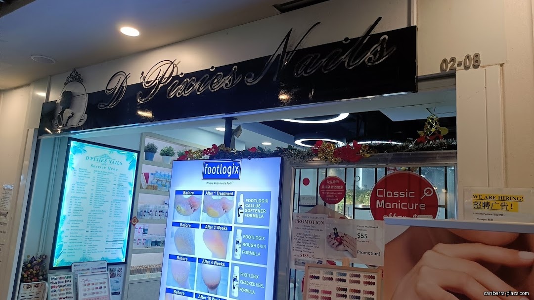 D’Pixies Nails - Shop front