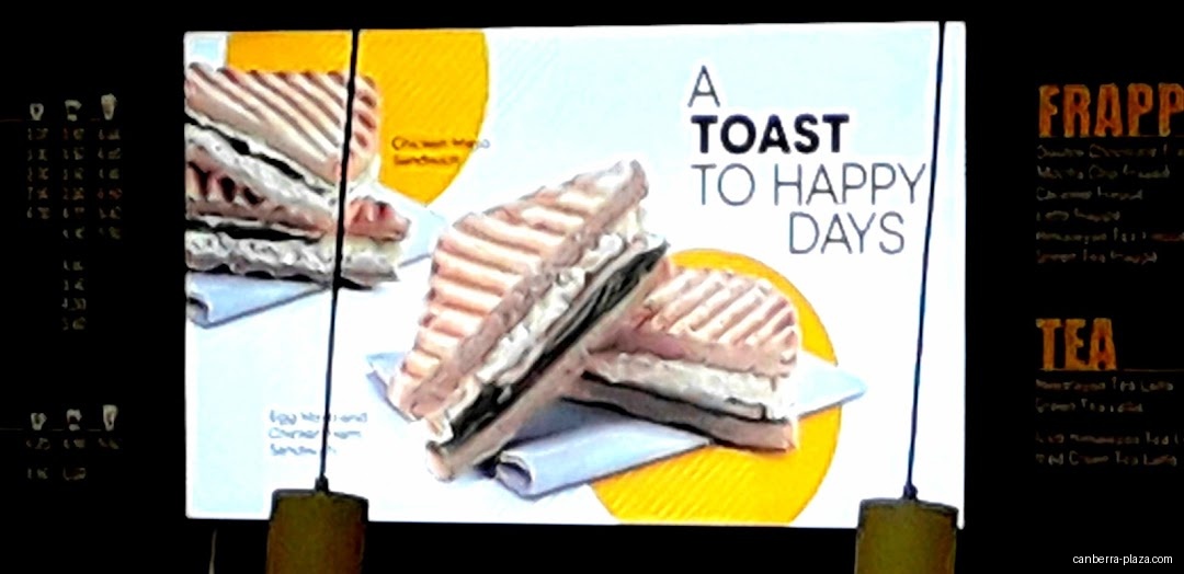 McDonald's Canberra Plaza - Menu