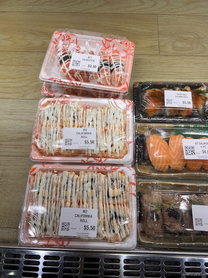 争鲜gogo - Canberra Plaza - Menu